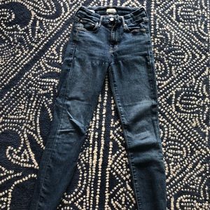 MOTHER Looker Ankle Fray